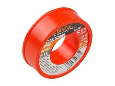 Фум-лента PTFE 12ммх10м STARTUL MASTER ST9038-12-10