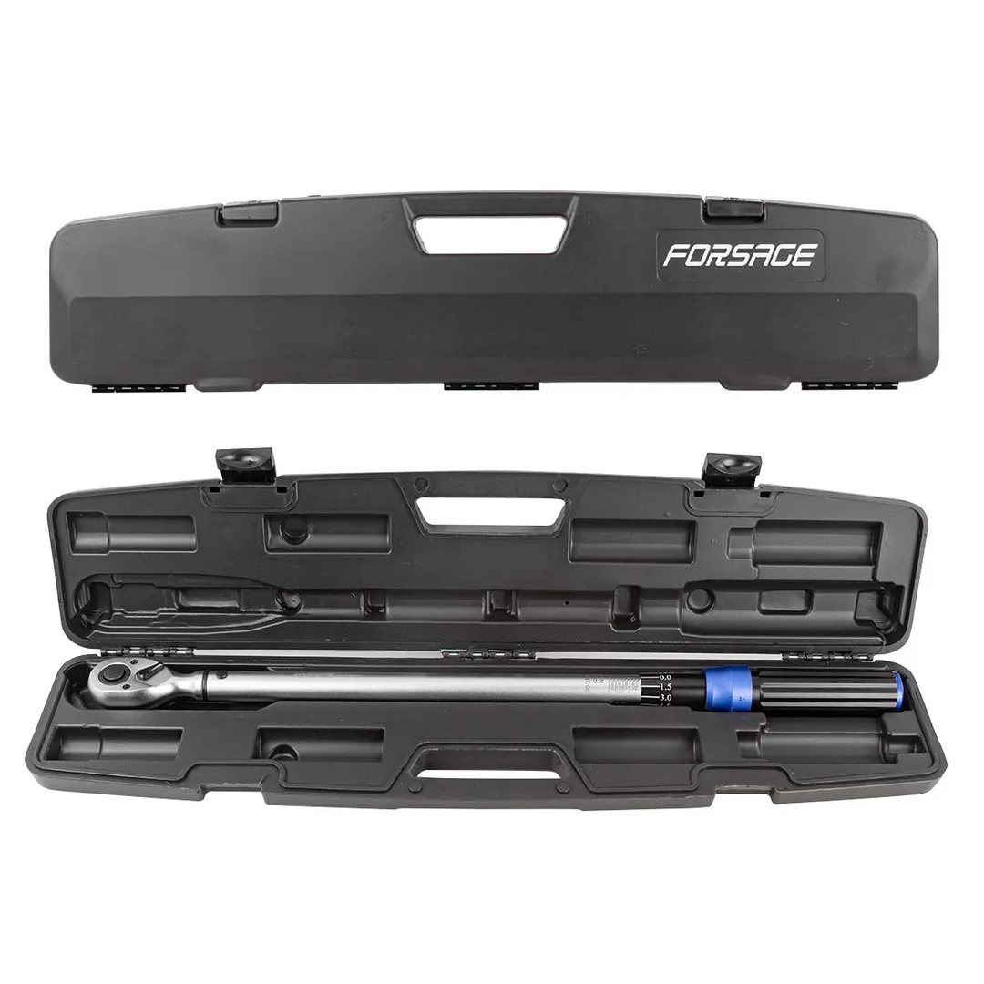 Ключ динамометрический 60-330Нм 1/2'', щелчковый тип с быстрой фиксацией ''Premium'' Forsage F-6474660