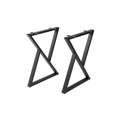 Подстолье TIME h720, черный, 1 компл. = 2 шт., AKS 116372