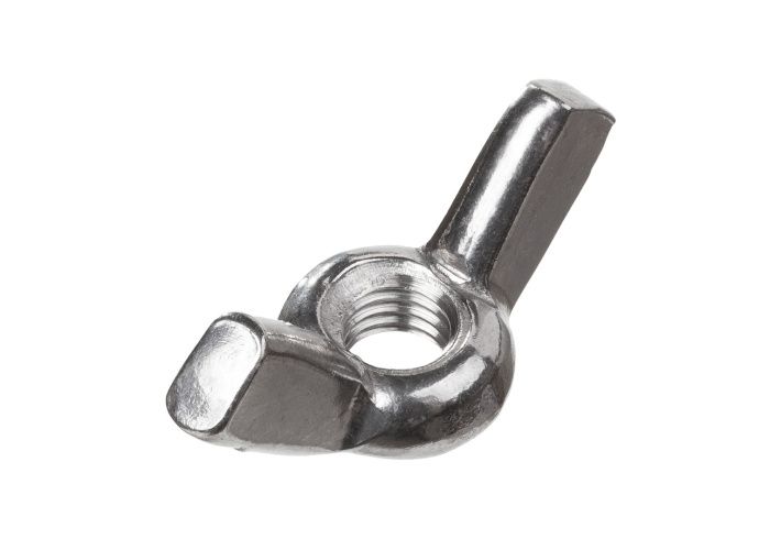 Гайка барашковая М10, нерж. сталь А2 DIN 315 100 шт в карт. уп. Starfix SM-12453-100