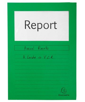 Папка-уголок c окном "Forever", A4, 160 мк, картон, ассорти