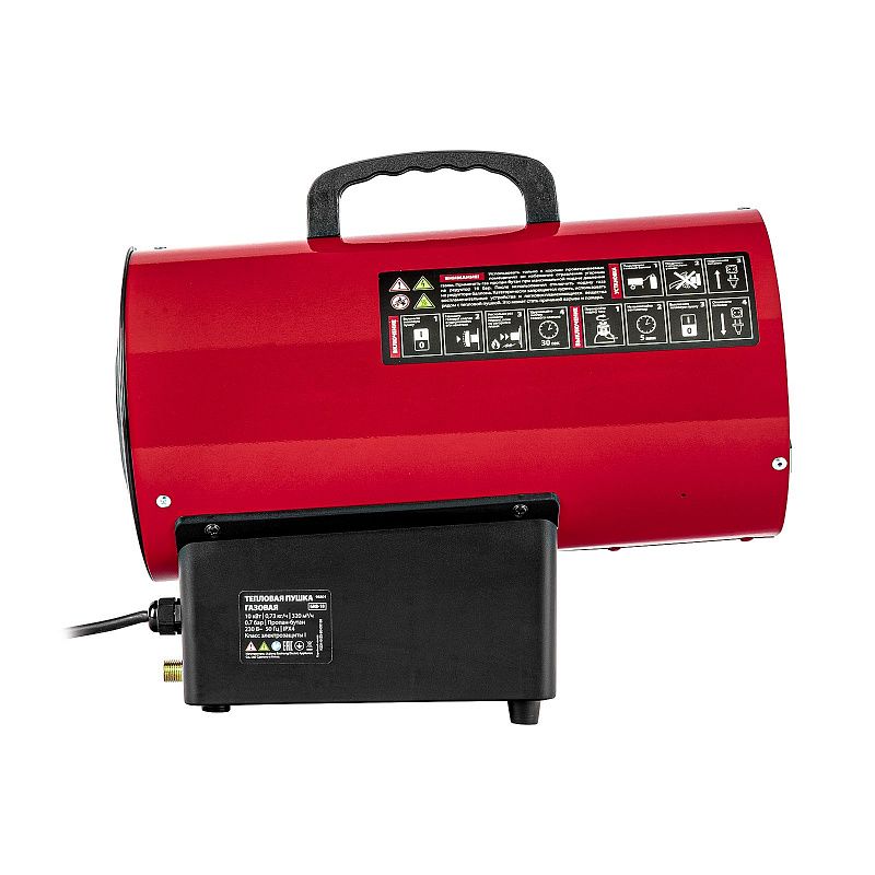 Газовая тепловая пушка GHB-10, 10 кВт, 320 м3/ч, пропан-бутан MTX 98804