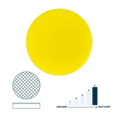 Полировочный круг желтый 150 мм Horex GTT4089