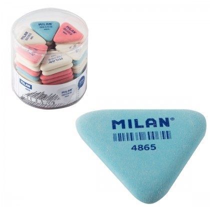 Ластик Milan "4865", 1 шт, ассорти