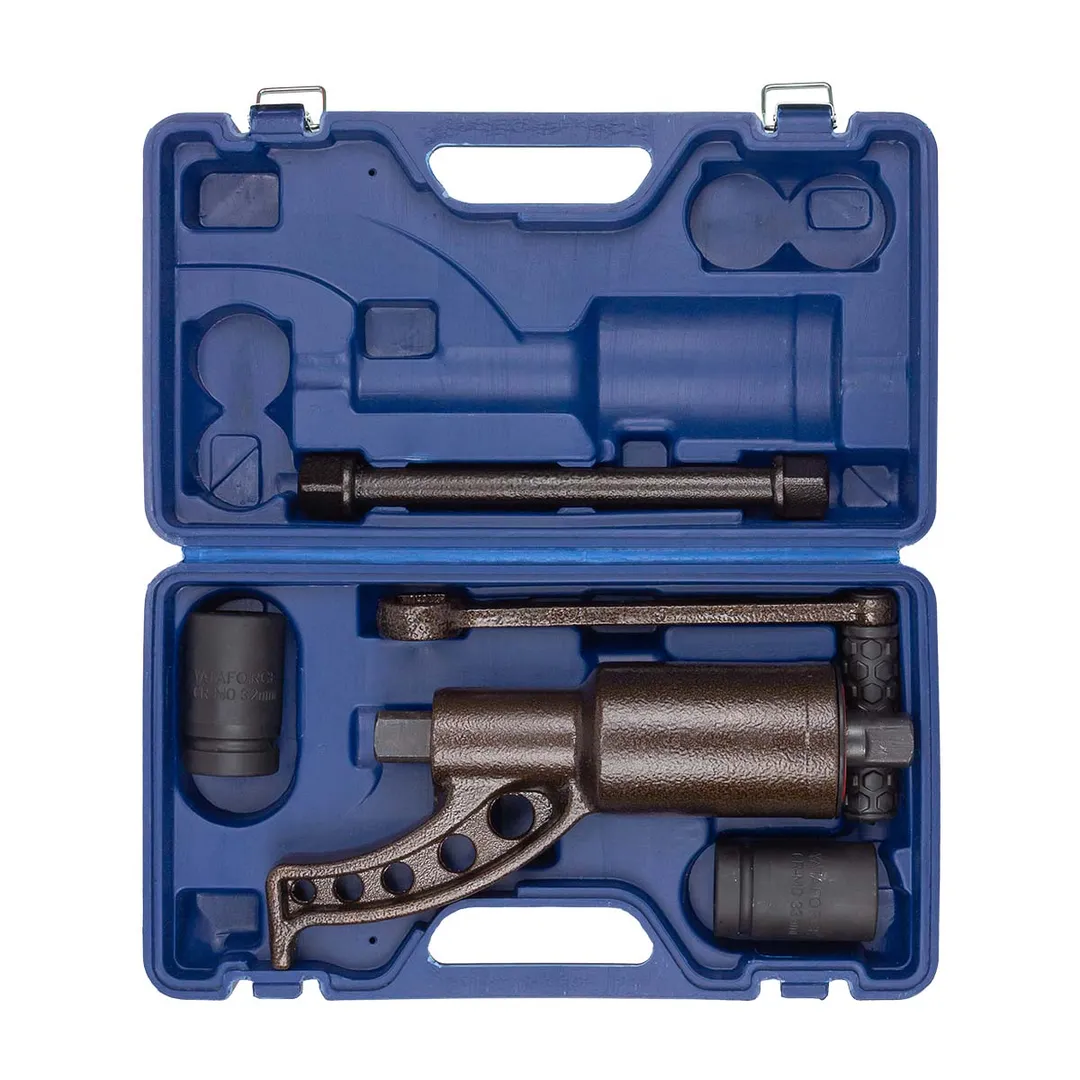 Гайковерт ручной с редуктором 1", головки 32, 33 мм, L270 мм, передаточное число 1:58, 4800 Н/м YATAFORCE YF-3411277 HS