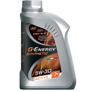 Масло SyntheticActive 5W-30 1л G-Energy 253142404