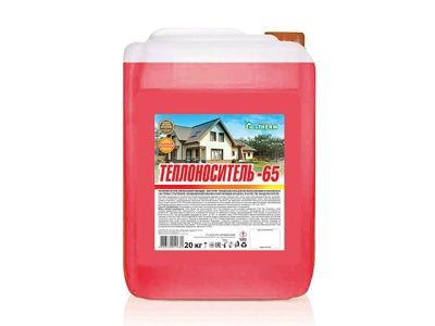 Теплоноситель Экотерм, -65С кан. 20 кг., EcoTherm 430212020