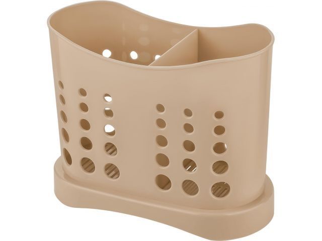 Сушилка для столовых приборов, Stockholm, 168х84х133 мм, шоколадный мокко, PLAST TEAM PT9070МК-22