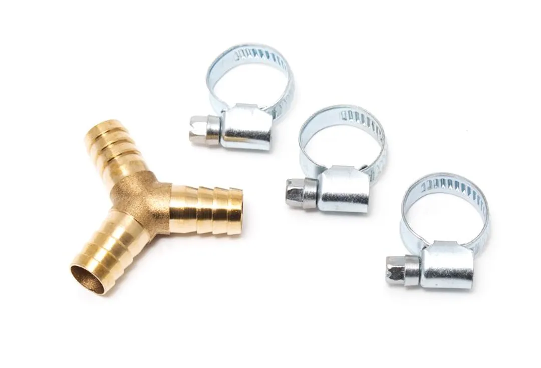 Разветвитель Y-образный, "елочка" 6 мм, хомуты для крепежа, в блистере RockForce RF-E102-5/1