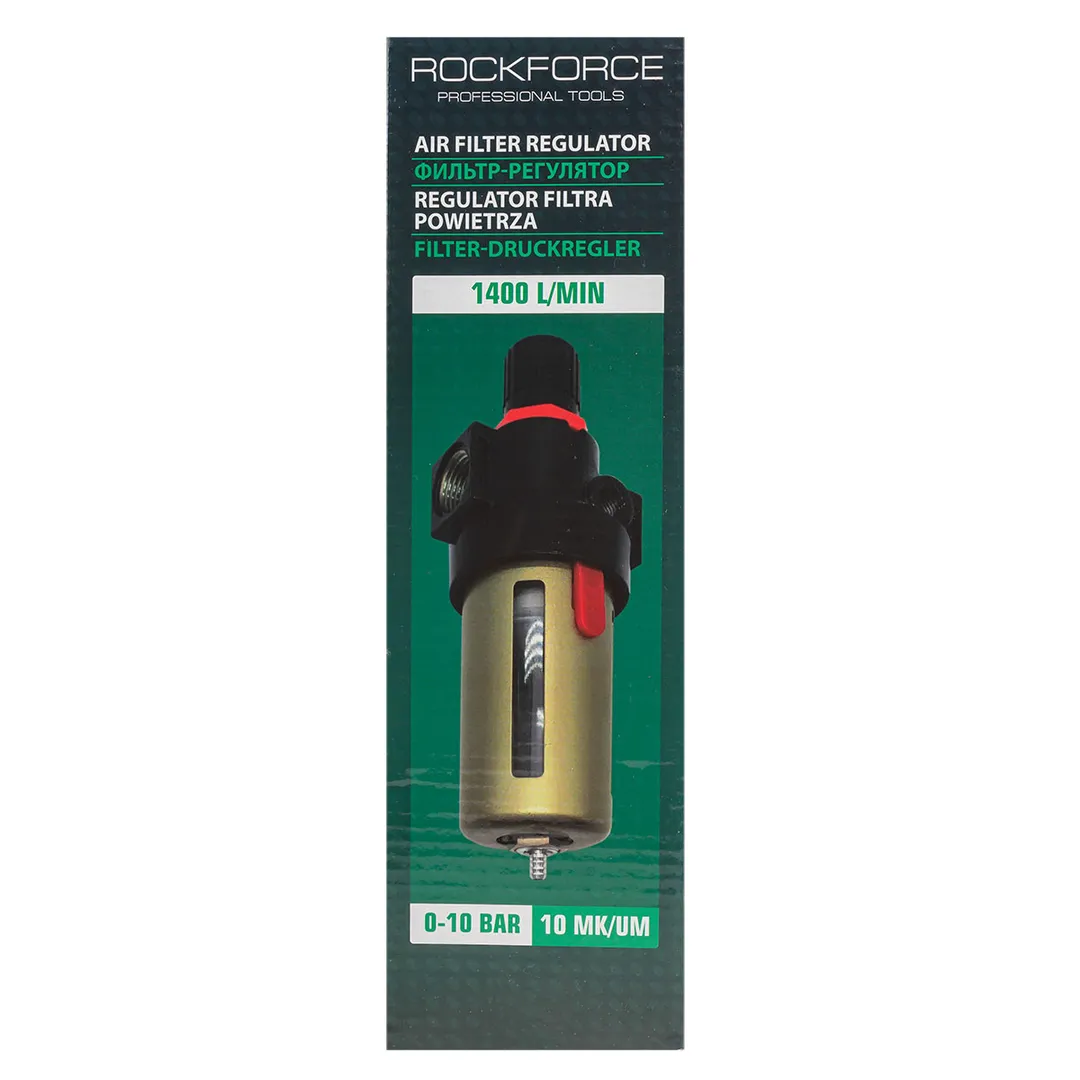 Фильтр-регулятор с индикатором давления 1/4" RockForce RF-BFR2000