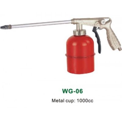 Пневмопистолет для промывки регулируемый с бачком (мовильный) H-D WG-06