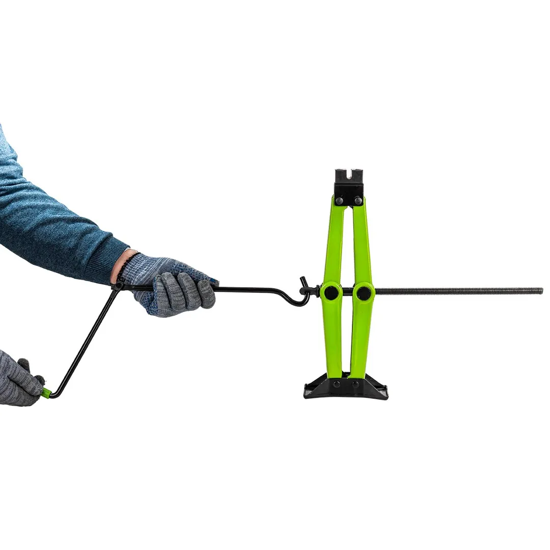 Домкрат механический ''ромб'' 2 т, 115-400 мм, L-420 мм в водоотталкивающем чехле Forsland Forsland-10152D