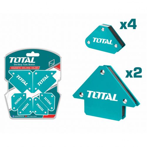 Уголоки магнитные для сварки TOTAL TAMWH6002 (6 шт)