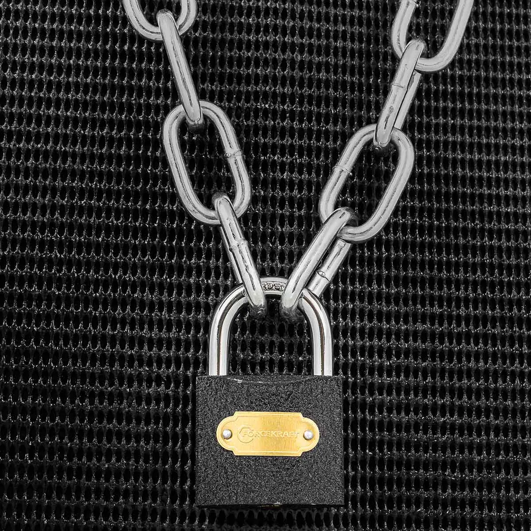 Замок навесной ForceKraft FK-W-Black(FB)50