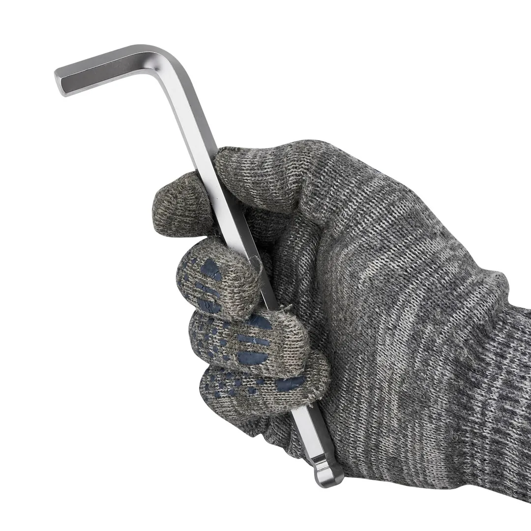 Набор ключей Г-образных HEX (6-гр) длинных с шаром 9 пр 1.5, 2, 2.5, 3, 4, 5, 6, 8, 10 мм Forsage F-5093LB