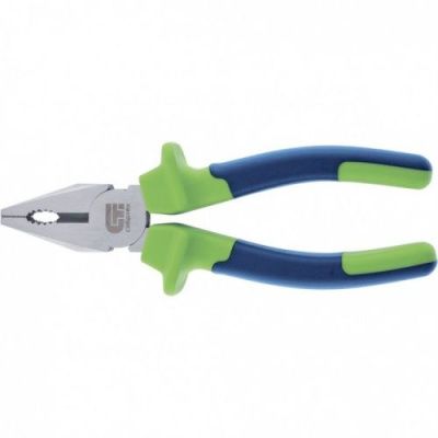 Плоскогубцы комбинированные, 200 мм, двухкомпонентные рукоятки Сибртех 17052