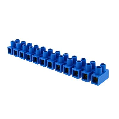 Колодка клеммная, 35 мм, 80А полистирол синяя EKF plc-KK-35-80-ps-s
