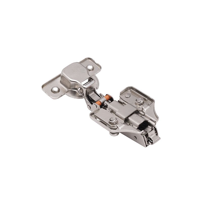 Петля накладная с доводчиком 45мм h0 clip-on 3D, еврошурупы, заглушки, упак 2 шт., PRIME by AKS 113399