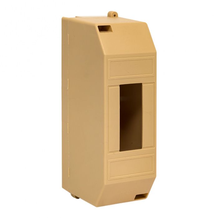 Бокс КМПН 1/2 светлое дерево инд, штрих-код EKF PROxima pbm40-n-2-light