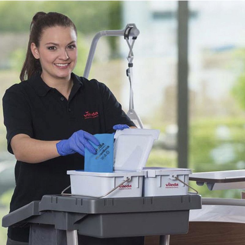 Салфетка из микроволокна "МикронКвик", 38x40 см, зеленая, 5 шт