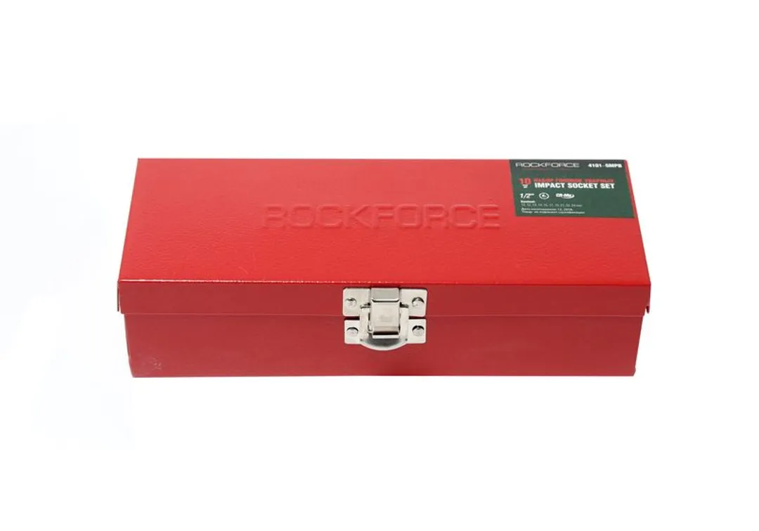 Набор ударных головок 6-гр. 10 пр. 10-24 мм 1/2'' RockForce RF-4101-5MPB