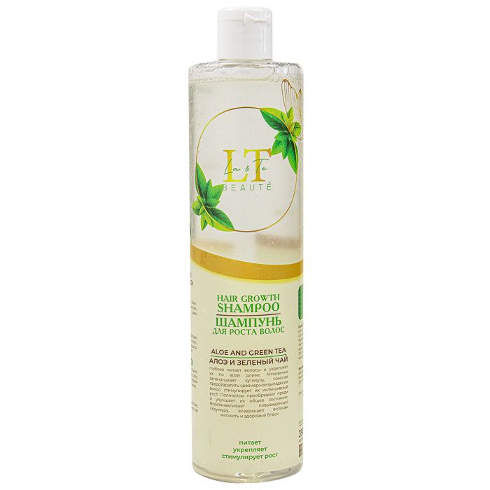 Шампунь для роста волос Алоэ и Зеленый чай La and Te beaute LT-2234