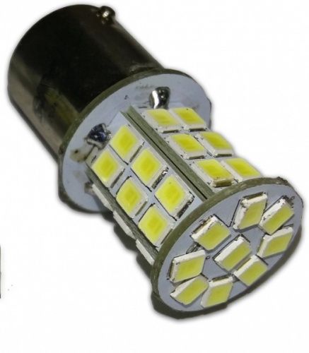 T15 S105B /белый/ (BAY15D) 39SMD 2835 10-30V 2 contact, блистер, 2 шт AVS A78506S