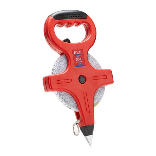 Рулетка геодезическая фибергласовая ADVANCE HTMF03-0030 (30мх12,5мм, винил, открытая) PIT HTMF03-0030