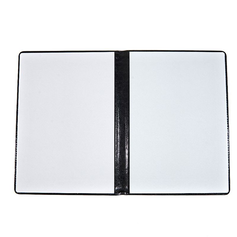 Папка на подпись, с карманом, черный