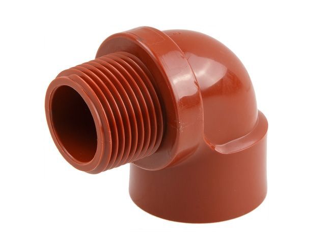 Колено ПП вн.-нар. 3/4" кор, угольник для ПЭ, полиэтиленовых труб AV Engineering AVE159019