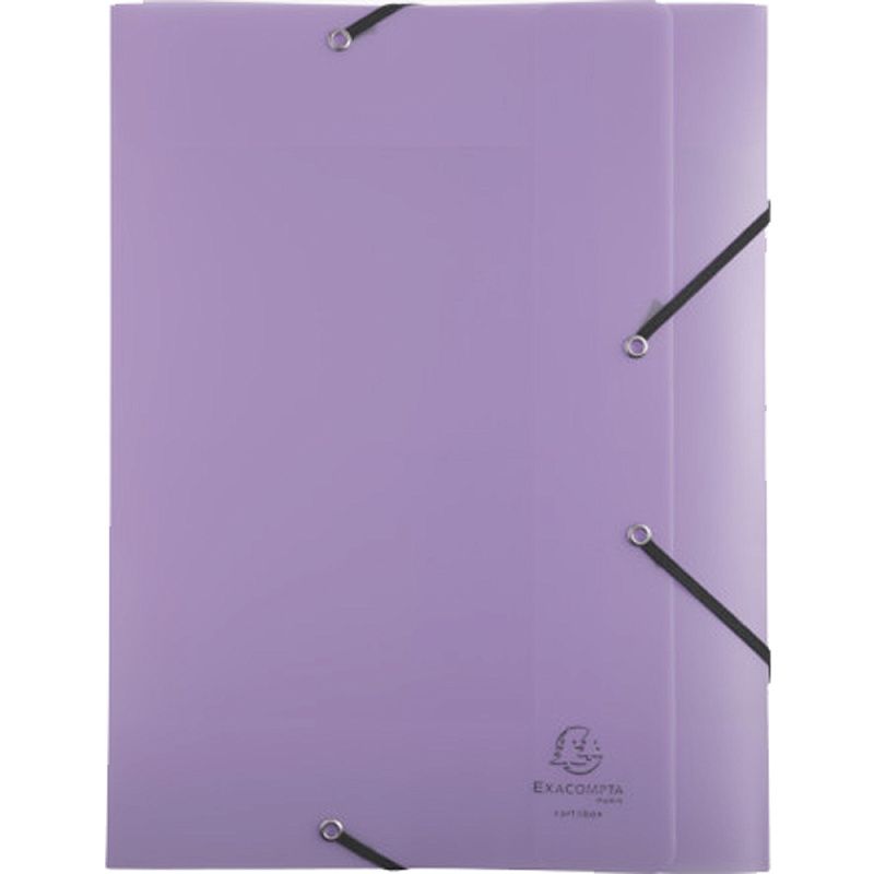 Папка на резинках "Chromaline Pastel", A4, 40 мм, полипропилен, ассорти