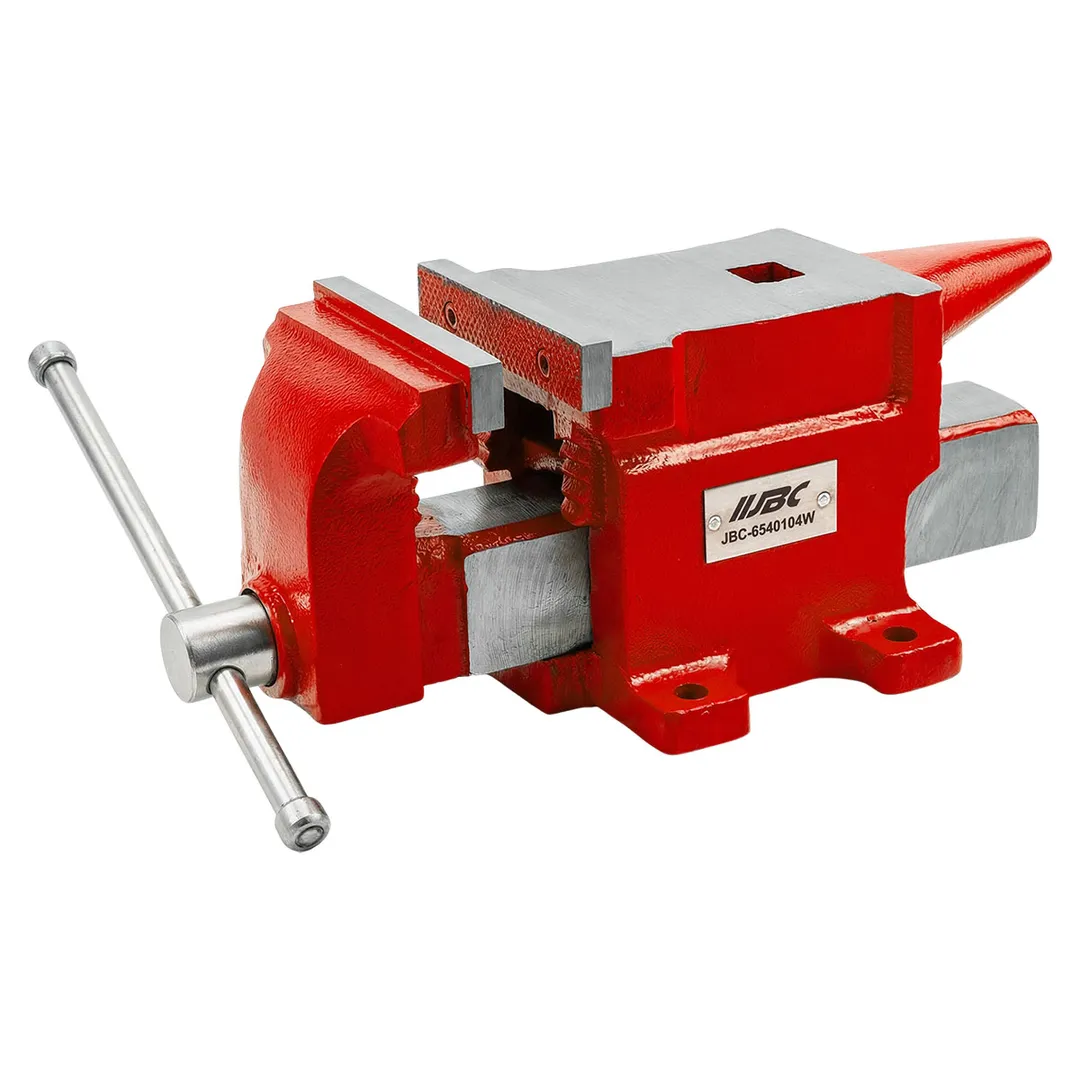Тиски стальные с наковальней 100 мм JBC JBC-6540104W