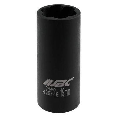 Головка-экстрактор ударная двухсторонняя 1/2'' 19 мм 6-гр JBC JBC-4267-19