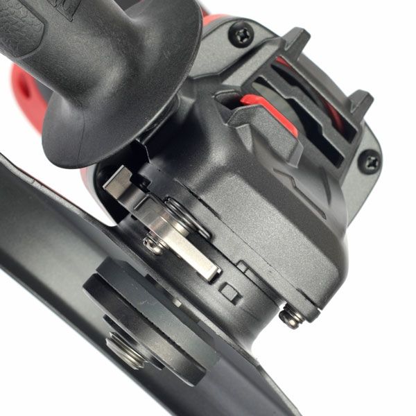 Аккумуляторная угловая шлифовальная машина,диск 125 мм (кейс, 2 аккум. 5,0 Ач, ЗУ 4А)