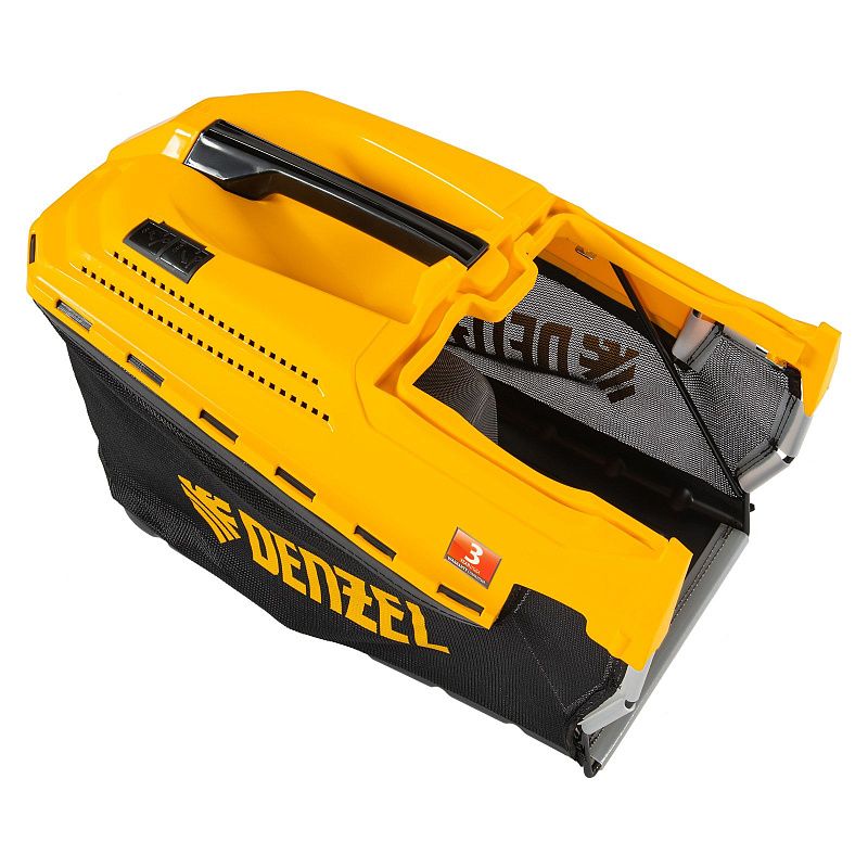 Газонокосилка бензиновая GLD-520SP-BS, 163 см3, Briggs Stratton, ширина 52 см, привод, 60 л Denzel 58807