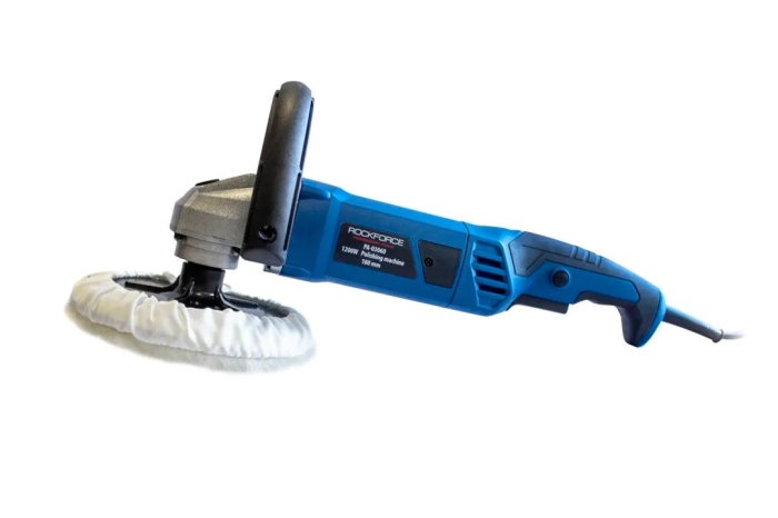 Полировальная машина электрическая 220V, 1200W, 800-3600 об/мин, диаметр круга 180 мм RockForce RF-PA-03060