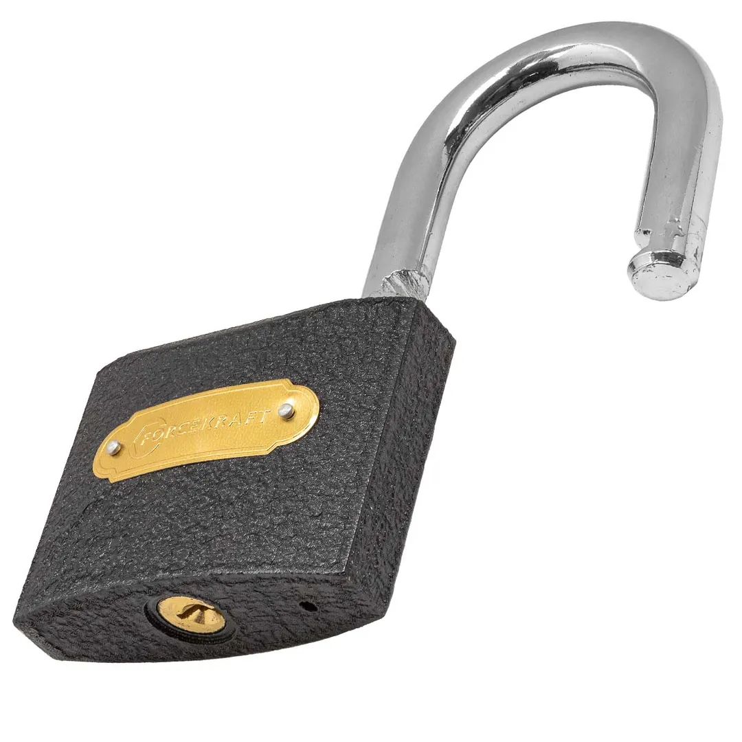 Замок навесной ForceKraft FK-W-Black(FB)75