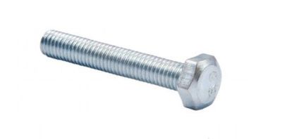 Болт с шестигранной головкой, полн. резьба, цинк BY