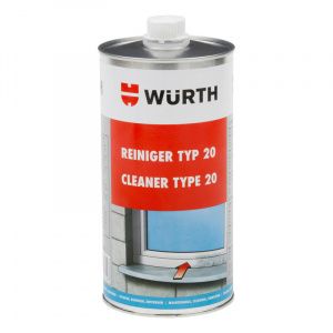 Очиститель ПВХ тип 20, 1л WÜRTH 089210011