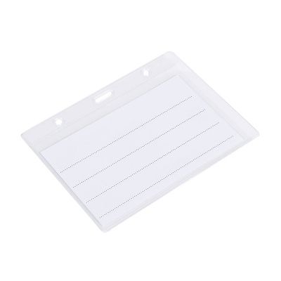 Бейдж-карман, 104x67 мм, прозрачный