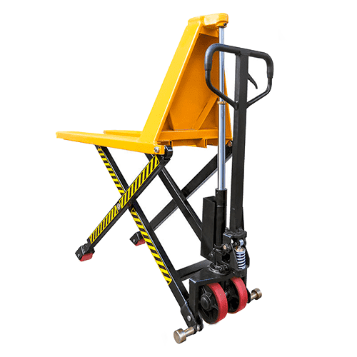 Тележка гидравлическая 1000 кг 1150 мм XILIN JF 
с ножничным подъемом (полиуретановые колеса) TOR 1005693