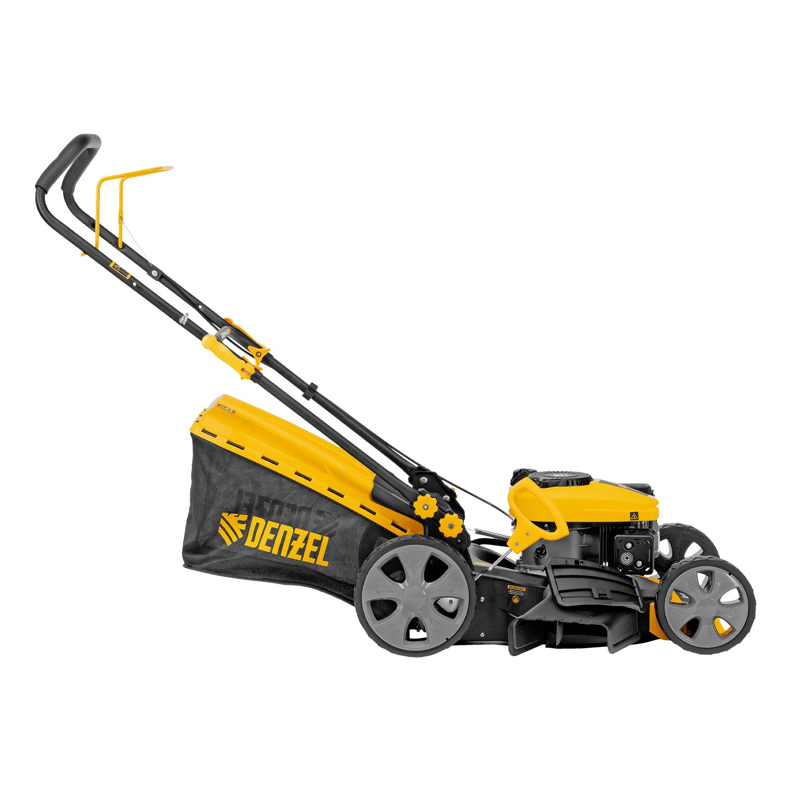Газонокосилка бензиновая GLD-460-K, 150 см3, 46 см, 50 л Denzel 58814
