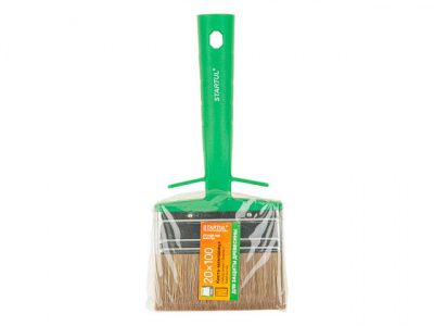 Кисть-макловица, смеш. щетина, защита древесины, ракля STARTUL MASTER