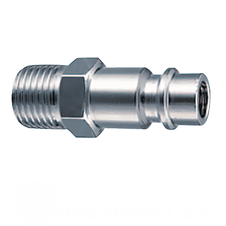 Быстроразъемное соединение, "папа"-наруж. резьба 3/8" FUBAG 180141