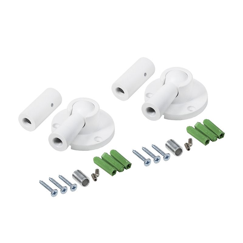 Заглушки, крепления, к светодиодной веревке, d16, тип 3, 1 компл = 2шт., белый, AKS 115539