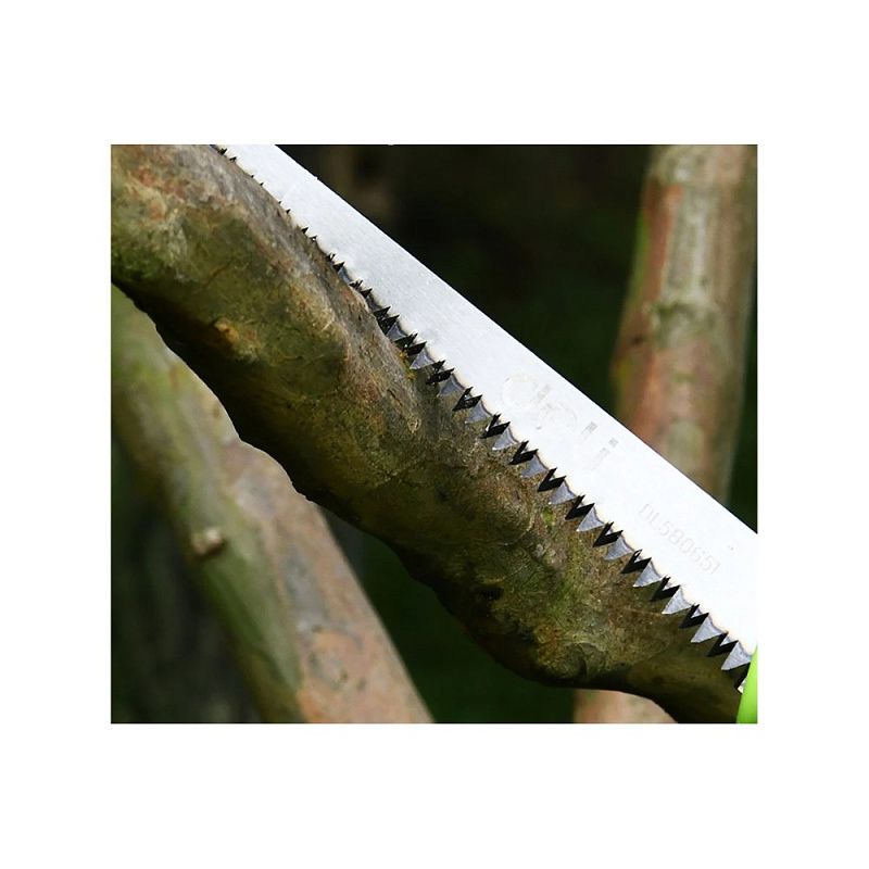 Пила-нож садовая Deli GS EDL580651, 170 мм, 8TPI, черный, зеленый