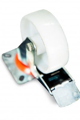 Колесо поворотное полипропилен SRCnb 42 100 мм с тормозом TOR 1024187