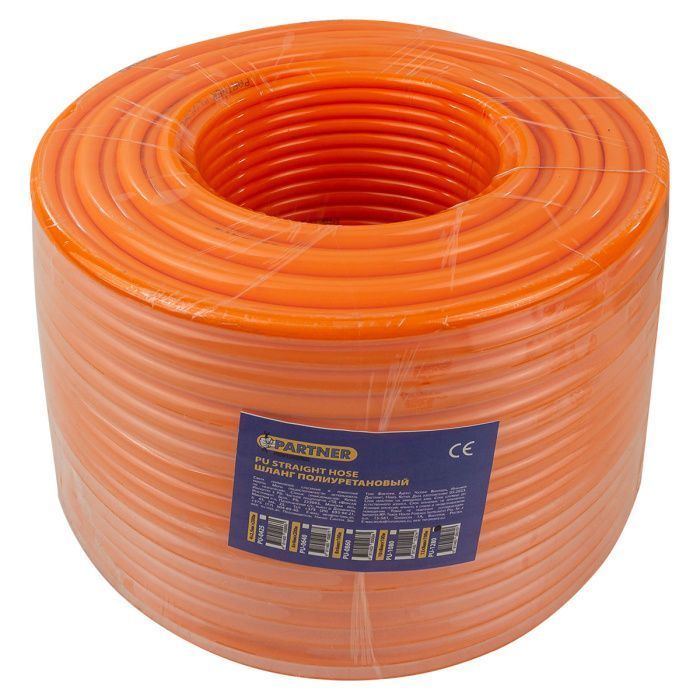 Шланг полиуретановый 6x4 мм, 1 метр, в катушке - 200 м Partner PU-0640