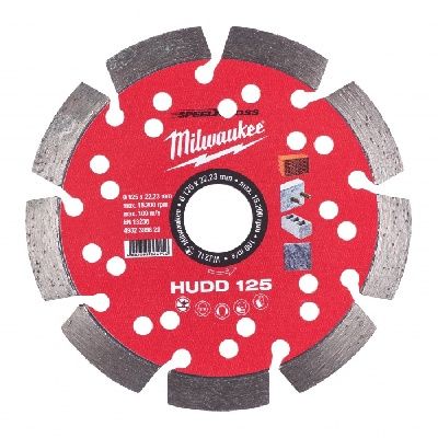 Алмазный диск HUDD 125 мм Milwaukee 4932399820