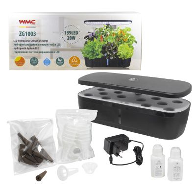 Гидропонная система выращивания с фитолампой WMC TOOLS ZG1003